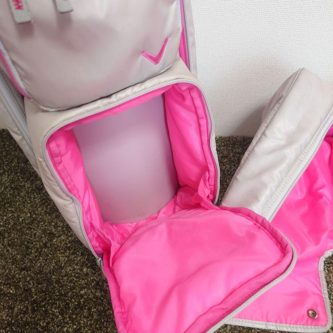 callaway キャディバッグ 8.5型 グレー/ピンク