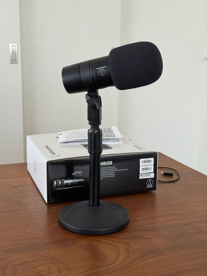 audio technica AT2040USB ダイナミックマイク
