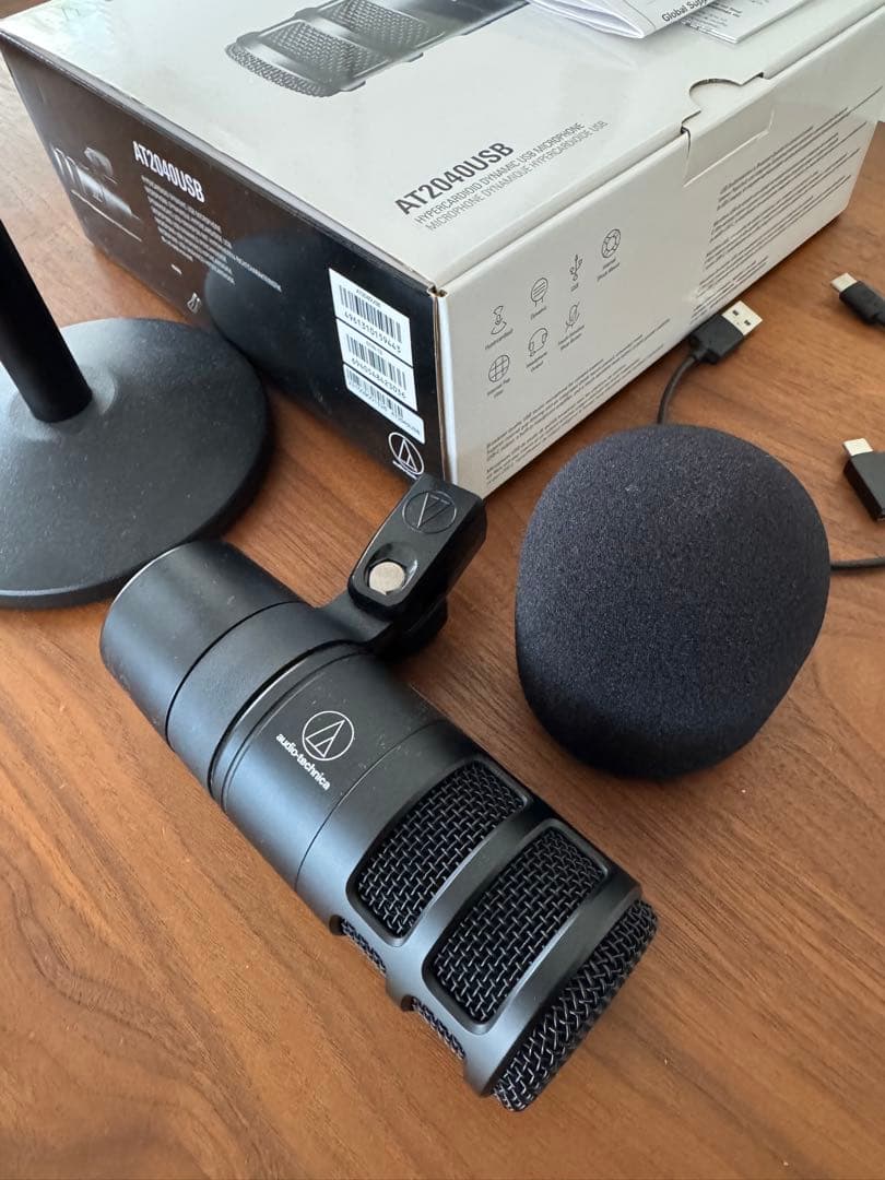 audio technica AT2040USB ダイナミックマイク