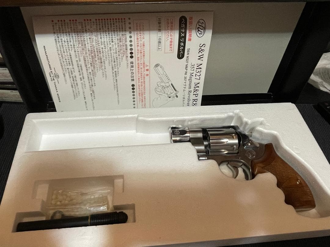 タナカ　S&W M327 R8 パフォーマンスセンター ステンレス Ver.2