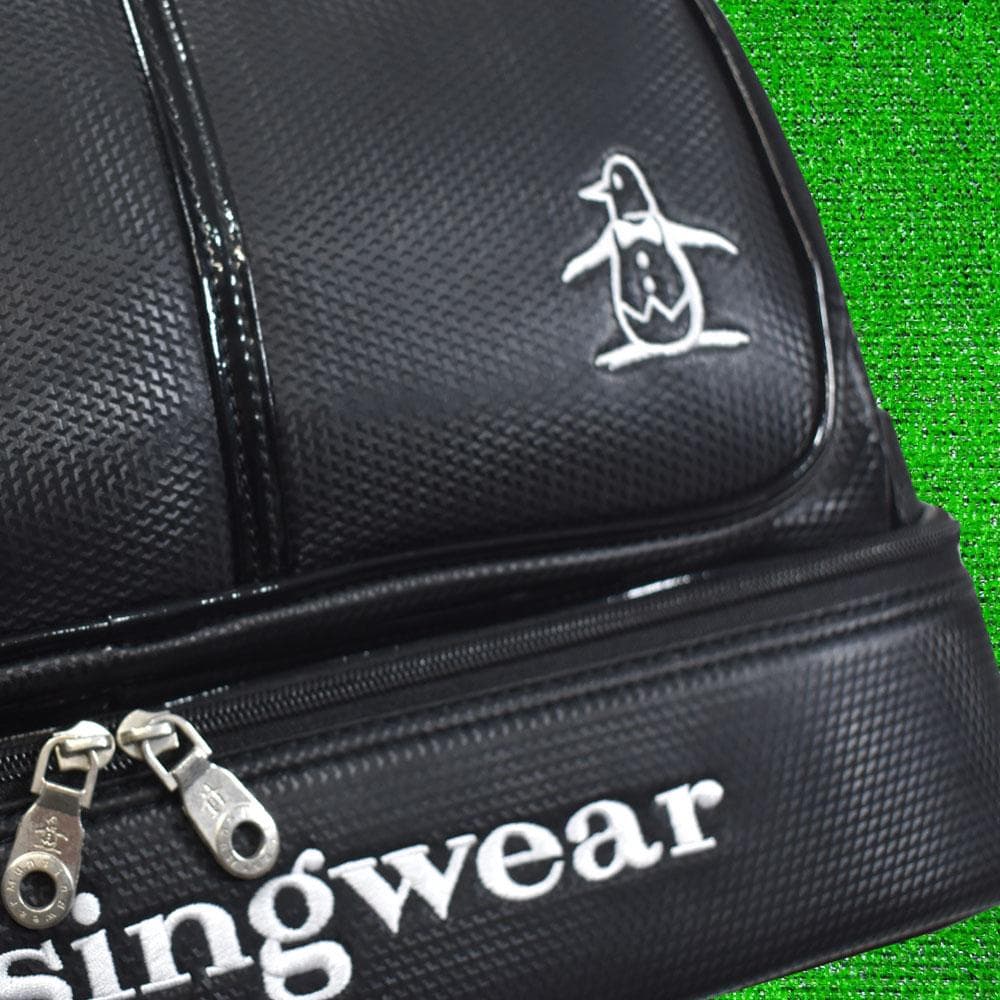 マンシングウェア ゴルフ ボストンバッグ【ブラック】美品！