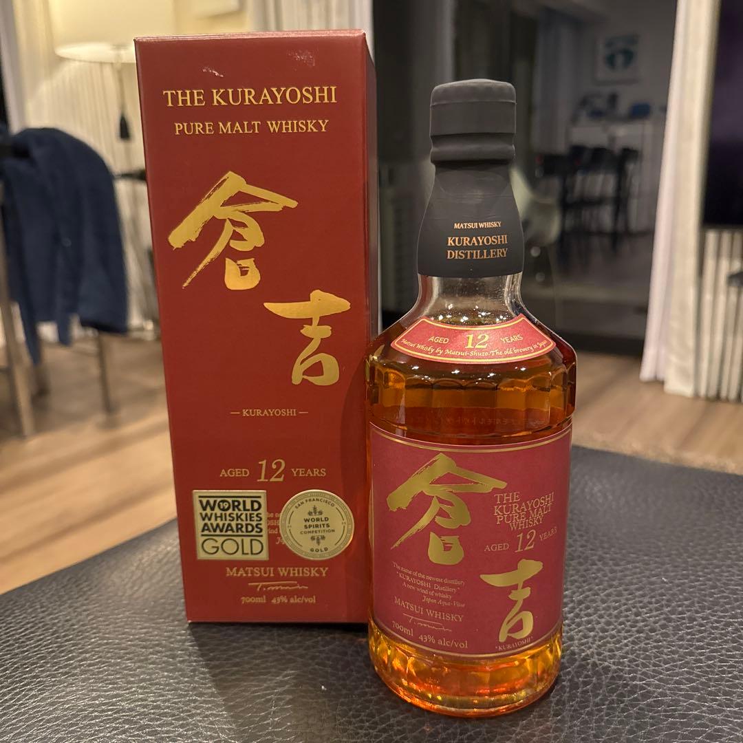 THE KURAYOSHI 「倉吉」12年 ピュアモルトウイスキー