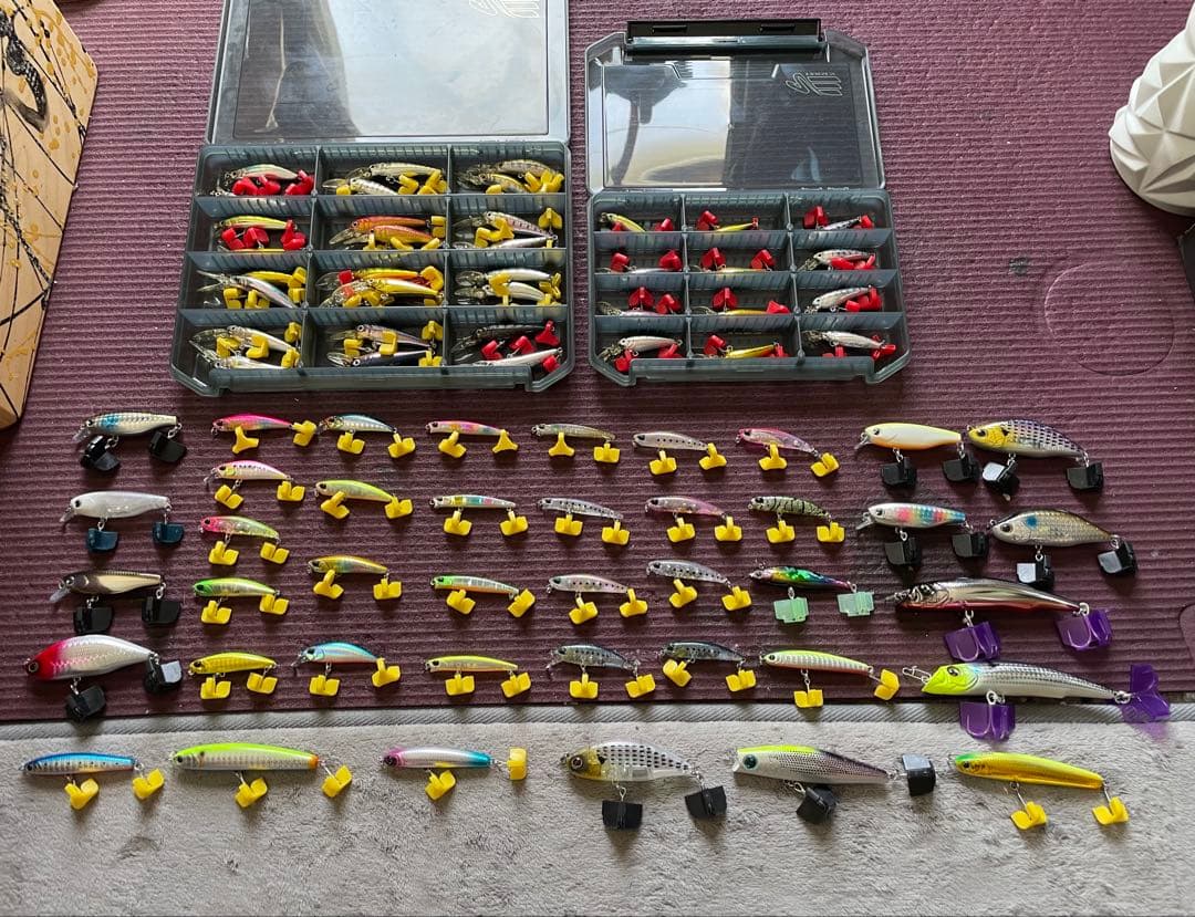 ルアーセット！シーバス、バス、トラウト、 ヒラメ　ルアーセット71個！