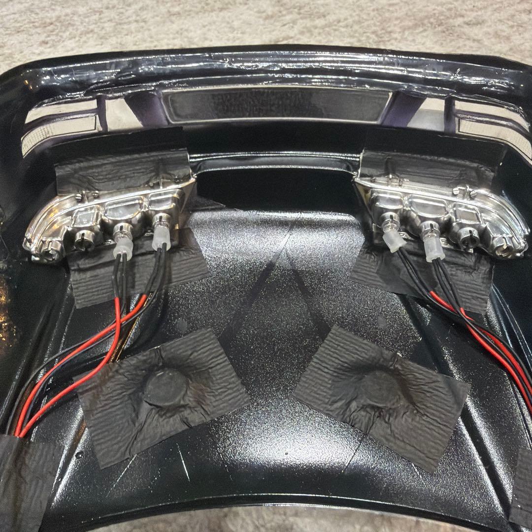 トヨタ マークII 1/10 RCカー ホワイト/パープル