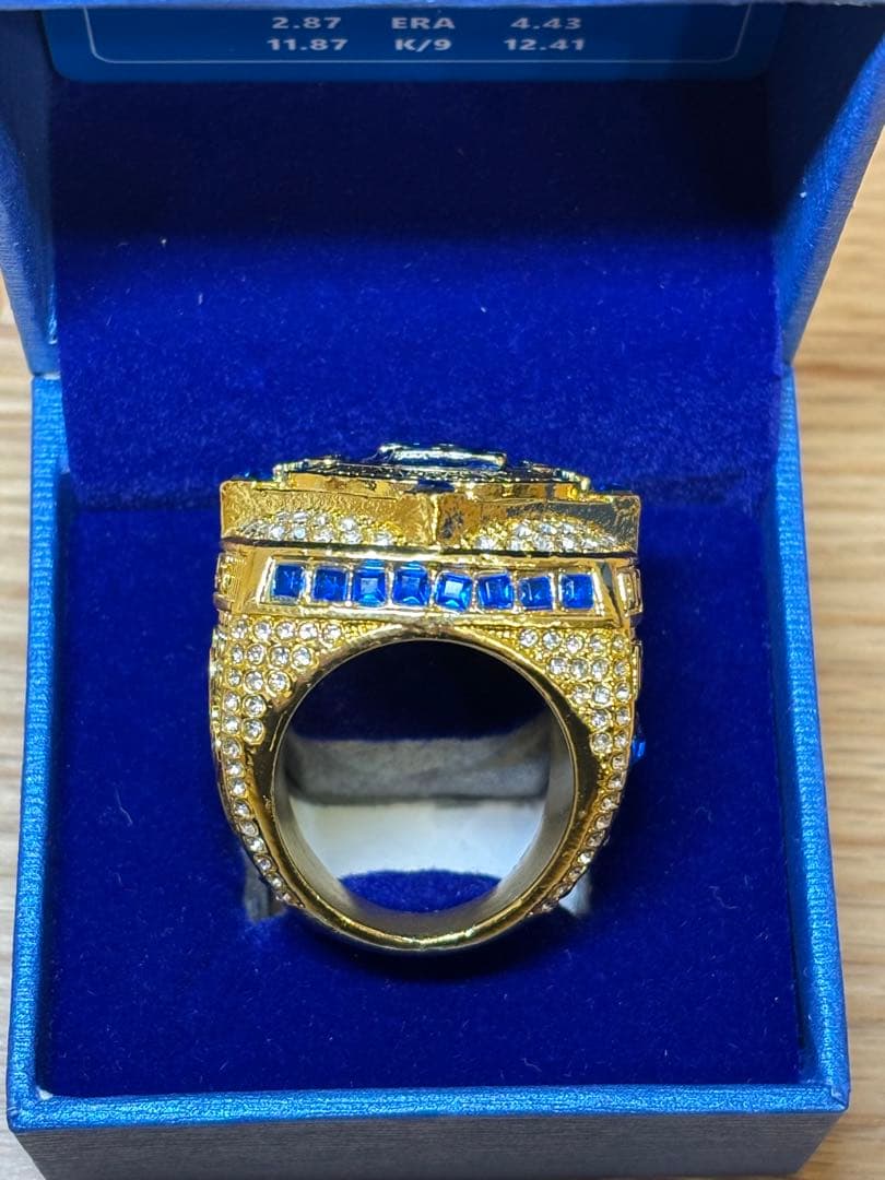 ⭐️大谷翔平⭐️2025世界一リング ドジャーブルー＆ホワイト 厳選4点構成セット