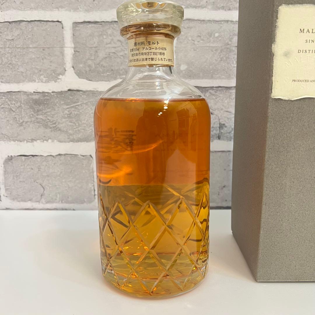 MALTAGE SASTUMA 12年 モルテージ薩摩 single malt