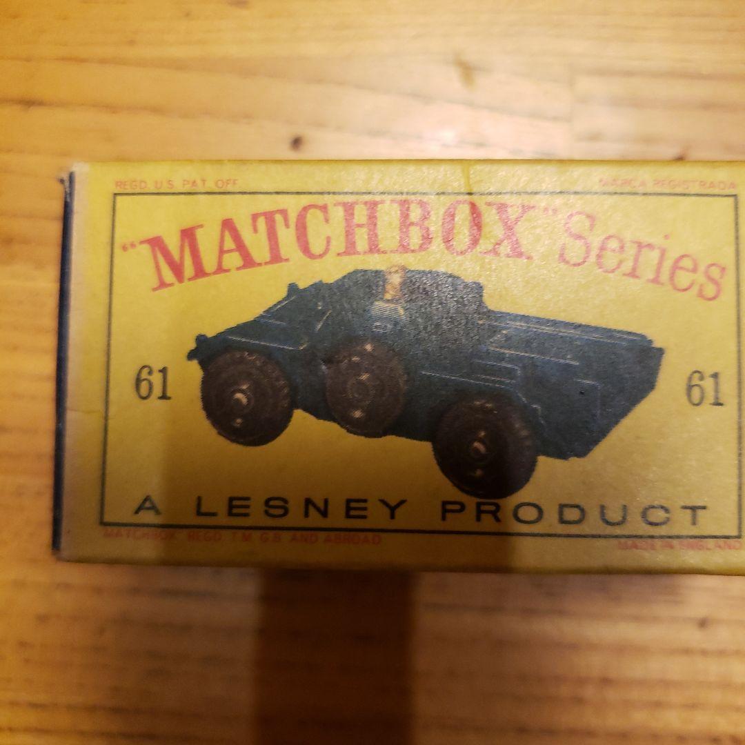 レズニー　マッチボックス　フェレット装甲車　偵察車