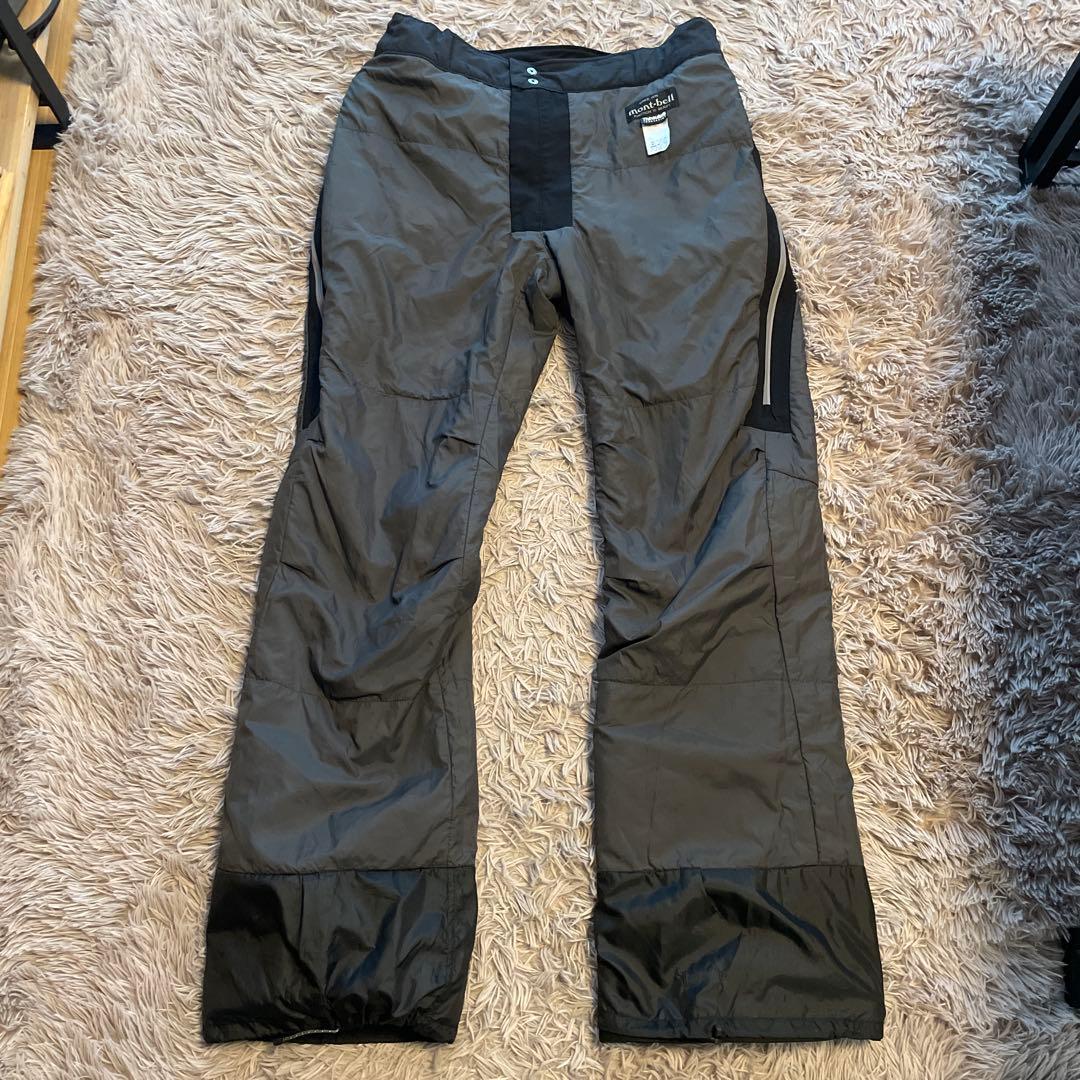 美品！モンベル　ドライテック インシュレーテッドパンツ　L-L