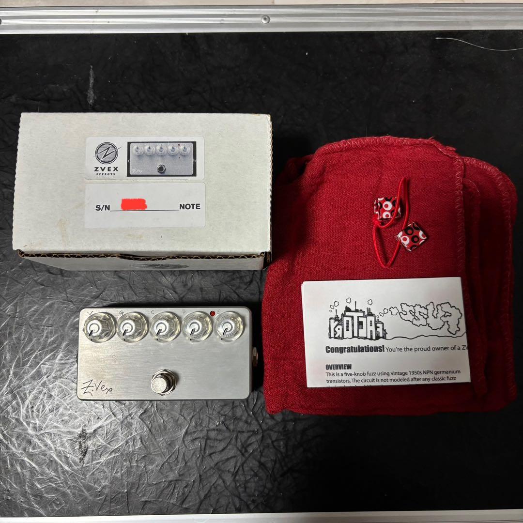 Z.VEX Fuzz Factory スパム缶トランジスタ