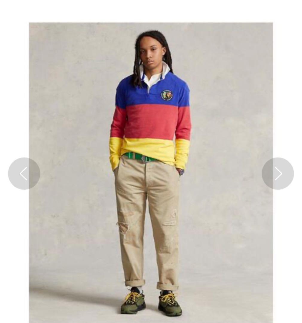 ポロ ラルフローレン POLO RALPHLAUREN ポロシャツ M ラグビー