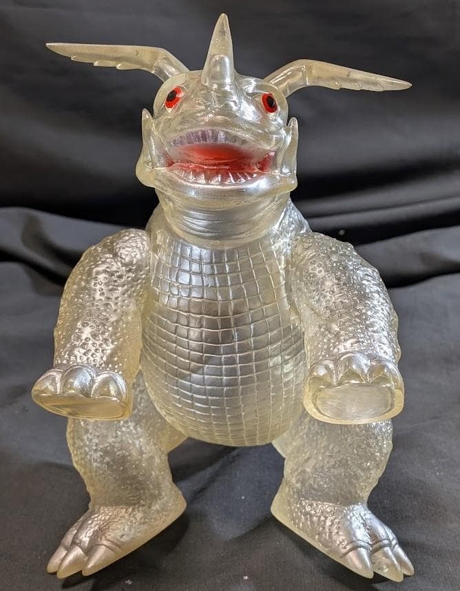 透明ネロンガ 四足（マルサン）クリア成型ソフビフィギュア