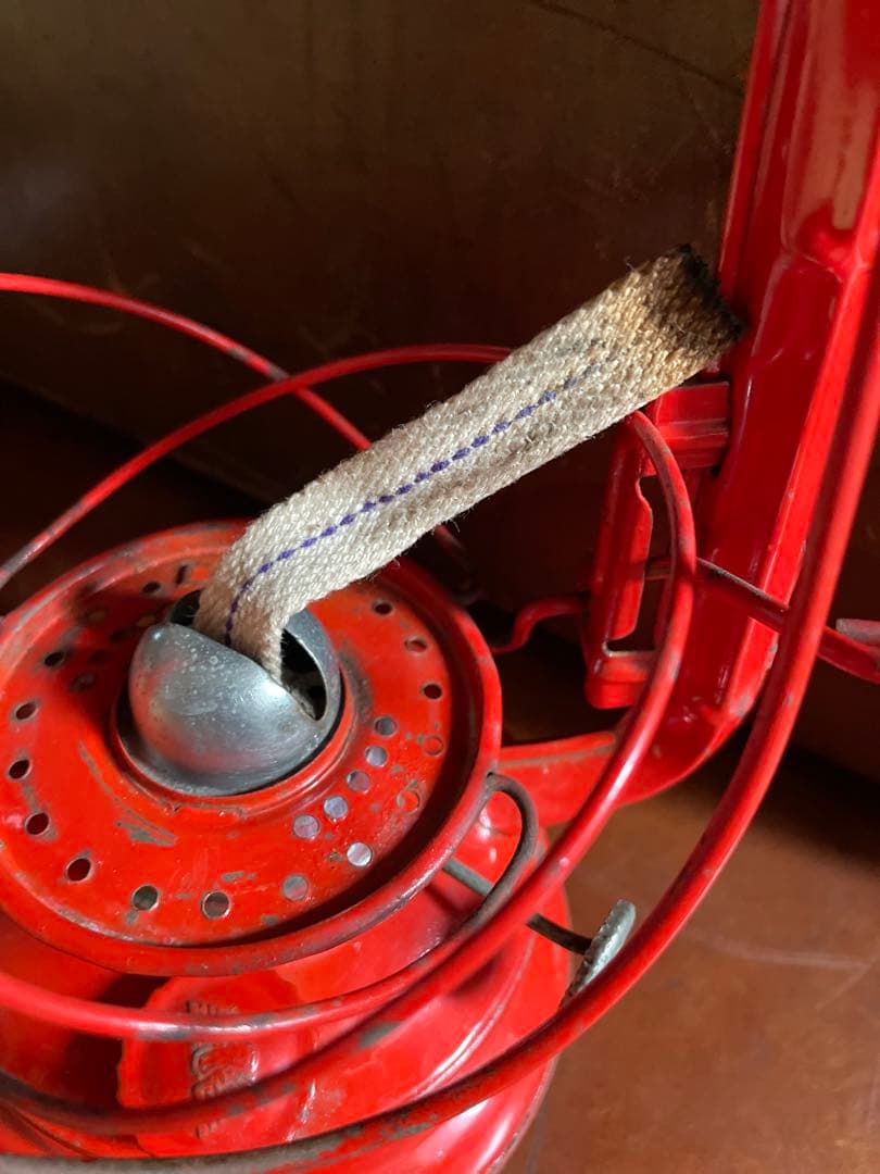 WINGED WHEEL No.500 Red オイル ランタン オイルランプ