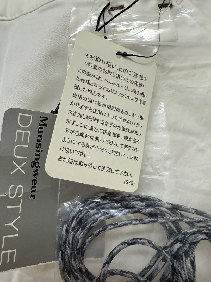 【新品未使用品】Munsingwear ゴルフウェア　レディース　ショートパンツ