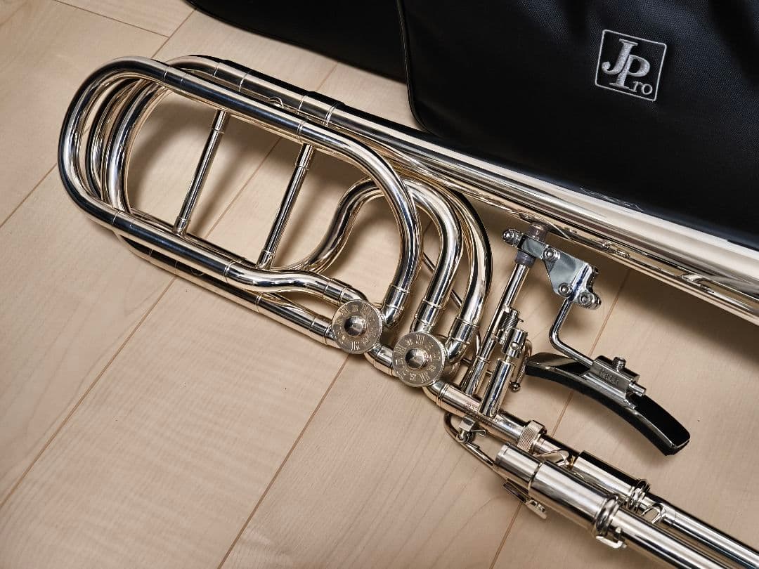 JohnPacker バストロンボーン ダブルロータリー シルバー マイケルラス