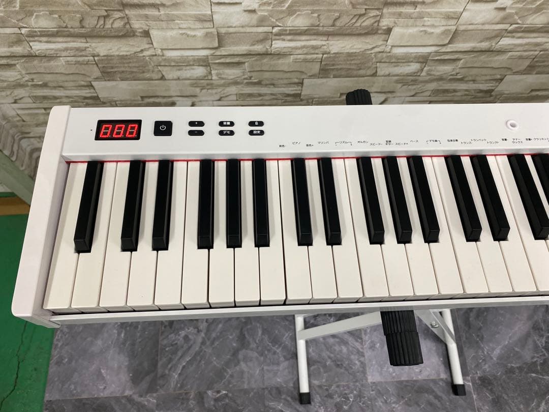 ニコマク 88鍵盤 電子ピアノ NIKOMAKU SWAN-S ホワイト