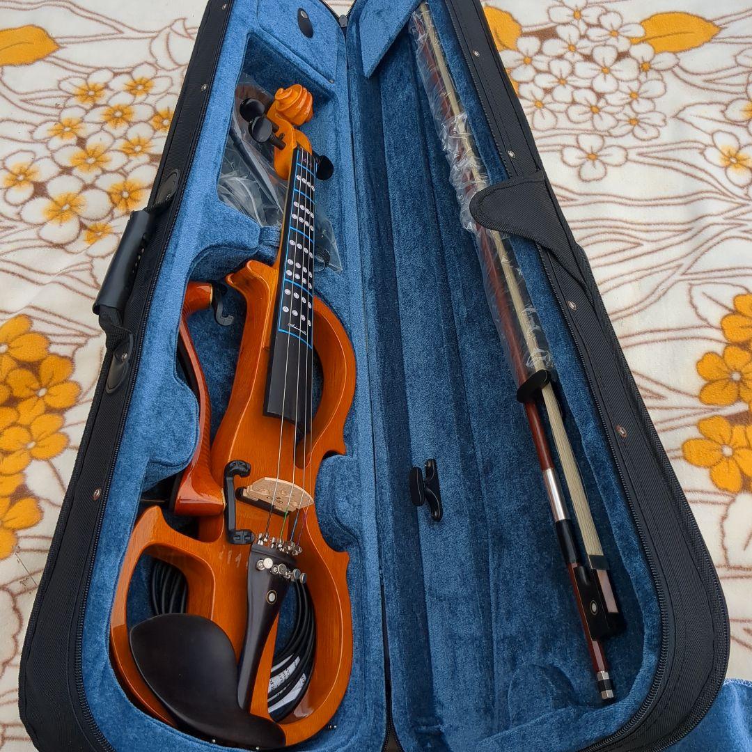 CECILIO エレキ バイオリン サイレント セシリオ ケース付き