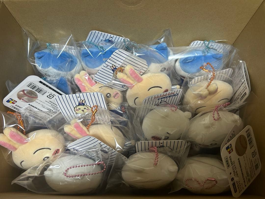 ちいかわ MLB TOKYO SERIES マスコット 3 種 5セット