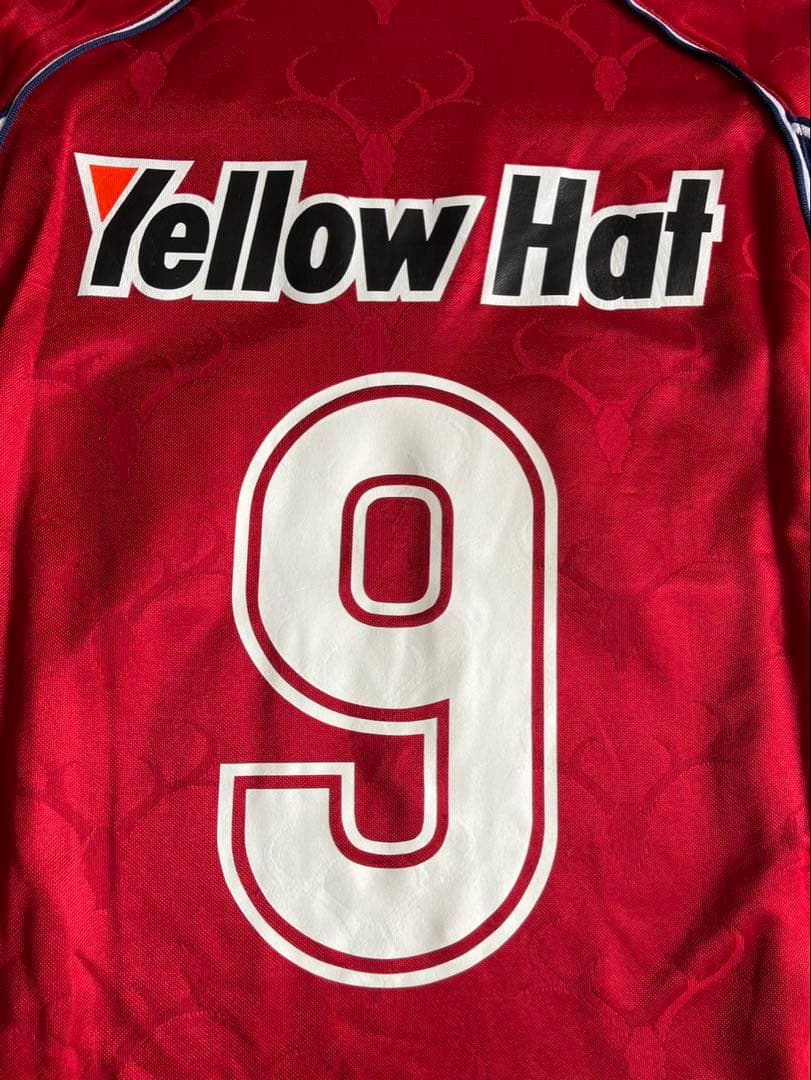 鹿島アントラーズ　2000〜2001年ユニフォーム9番レプリカユニフォーム