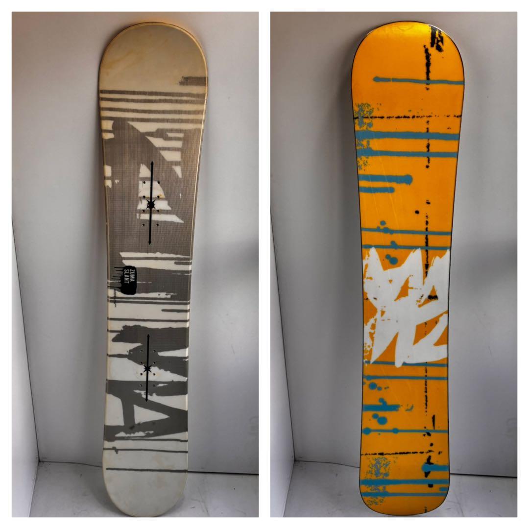 【メンズ】ZUMA SLANT 153cm CSB スノーボード2点セット