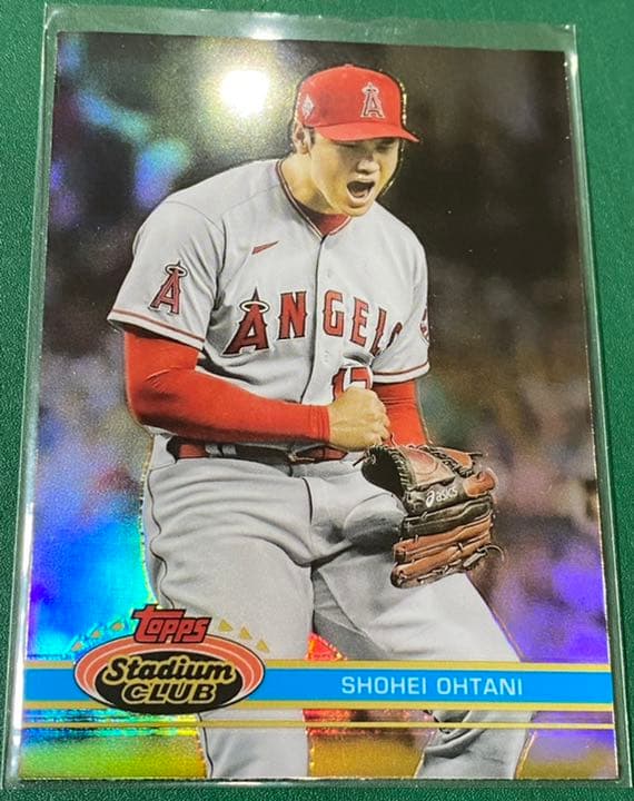 大谷翔平 2021 Topps Stadium Club Chrome