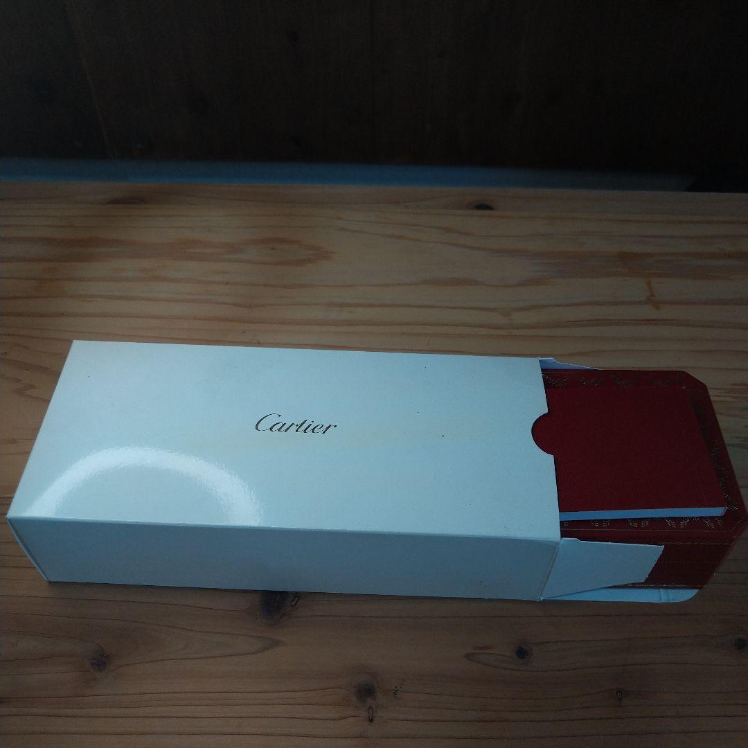 【新品未使用】Cartier ボールペン&メモ帳(ケース付き)