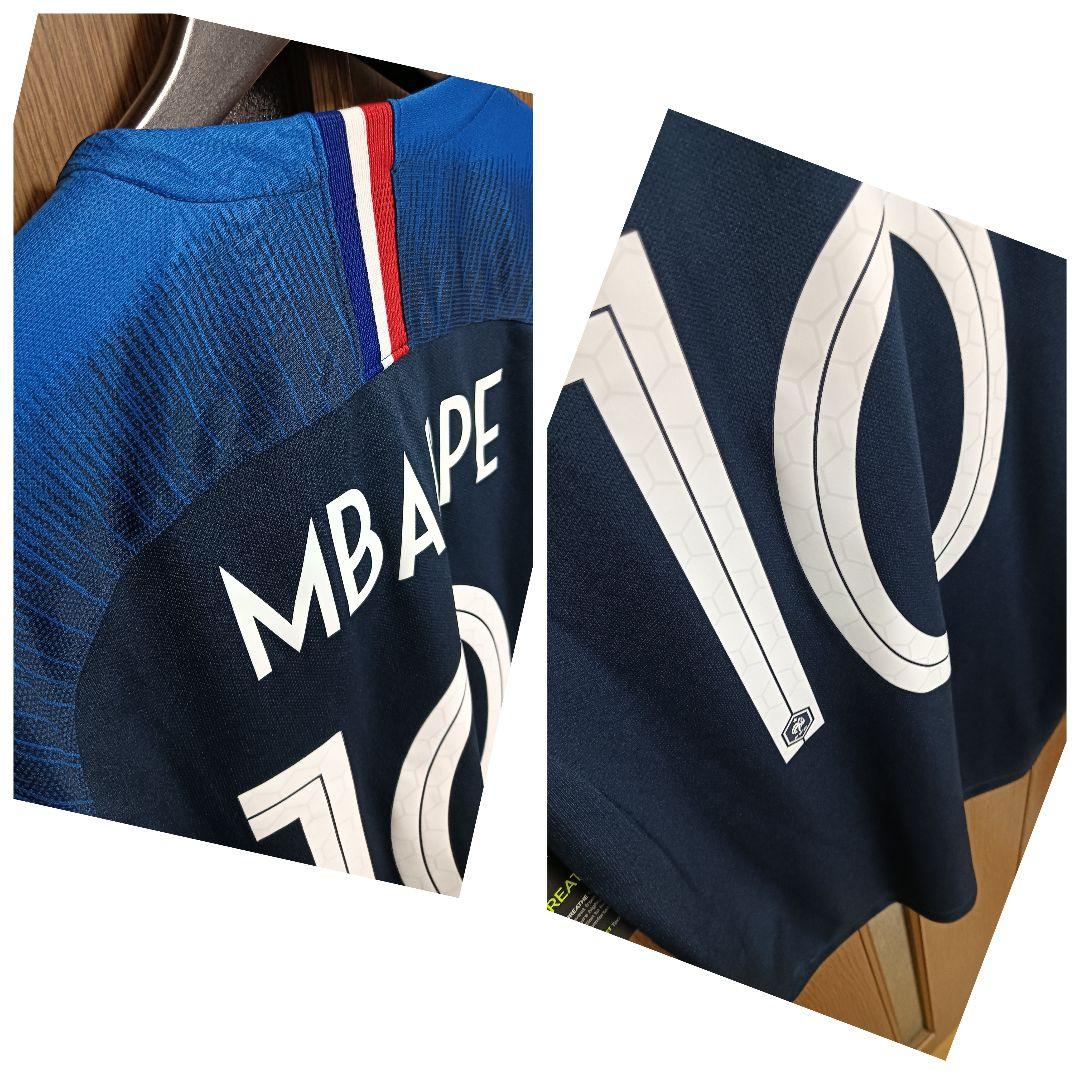 ナイキ フランス代表 エムバペ ユニフォーム 2018ホーム M 紙タグ付き