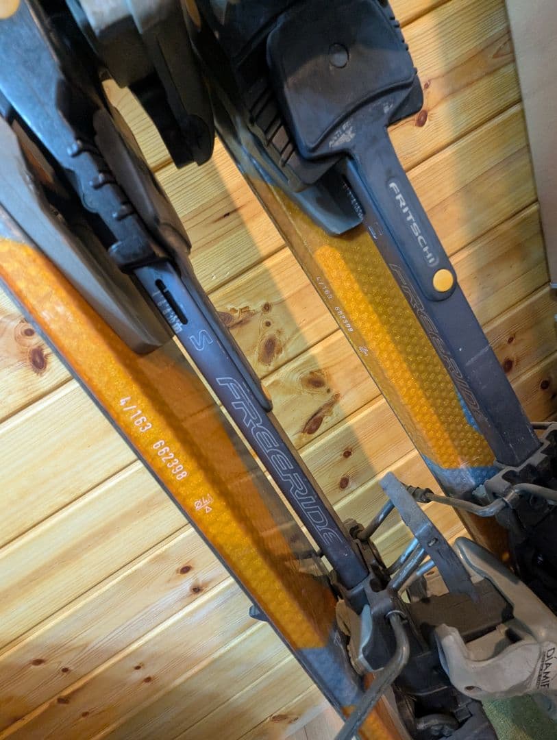 HEAD MONSTER163cm BC ビンディング付き 山スキー 送料無料