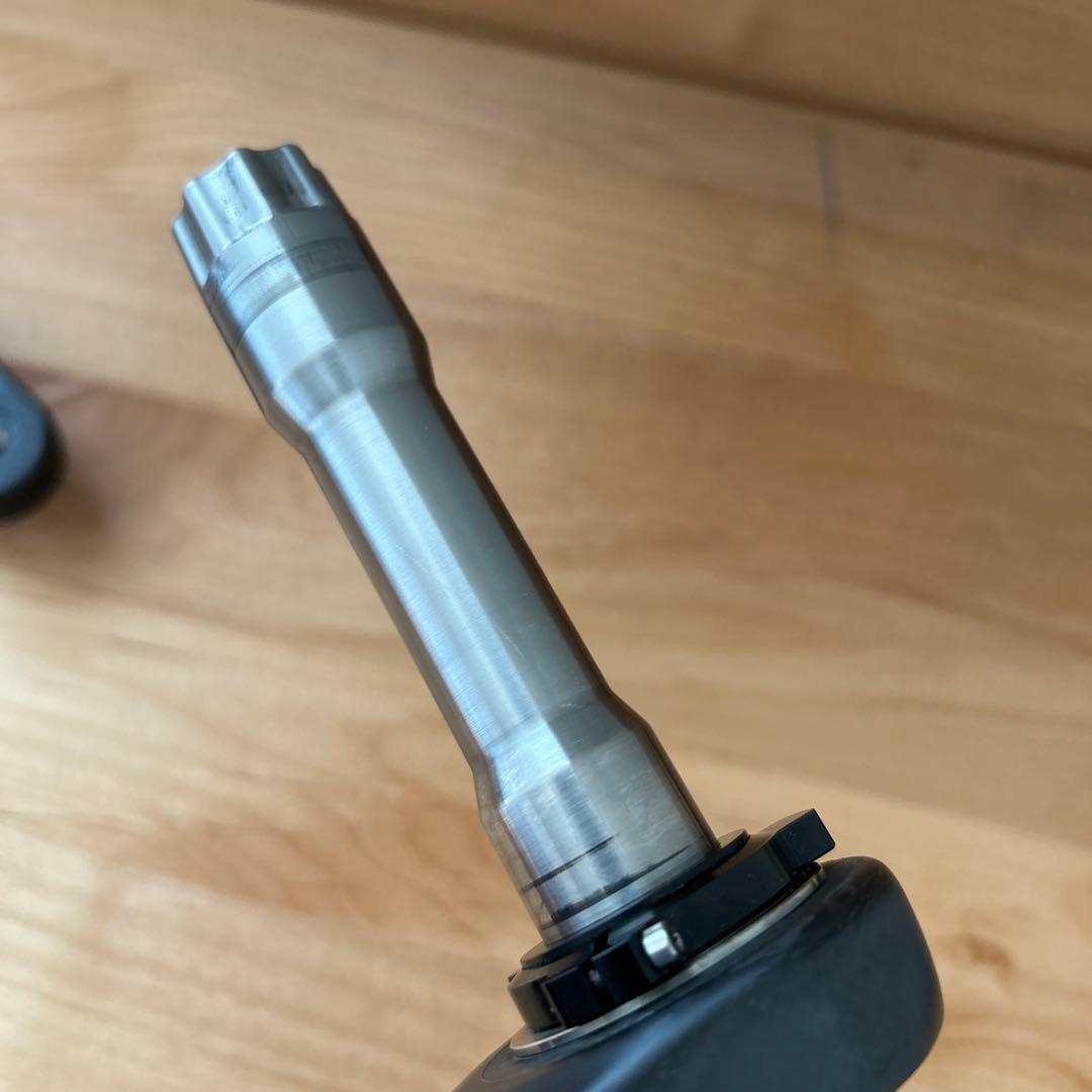 ELILEEカーボンクランクX320 155mm (シゲイパワメ付き)