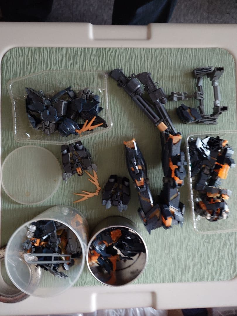 プレバン限定バンシィ・ノルン最終決戦仕様（中途仮組み品）