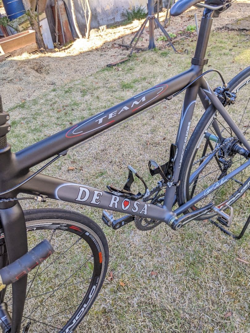 美品 デローザ DE ROSA カンパ アテナ カーボン イタリアン バイク