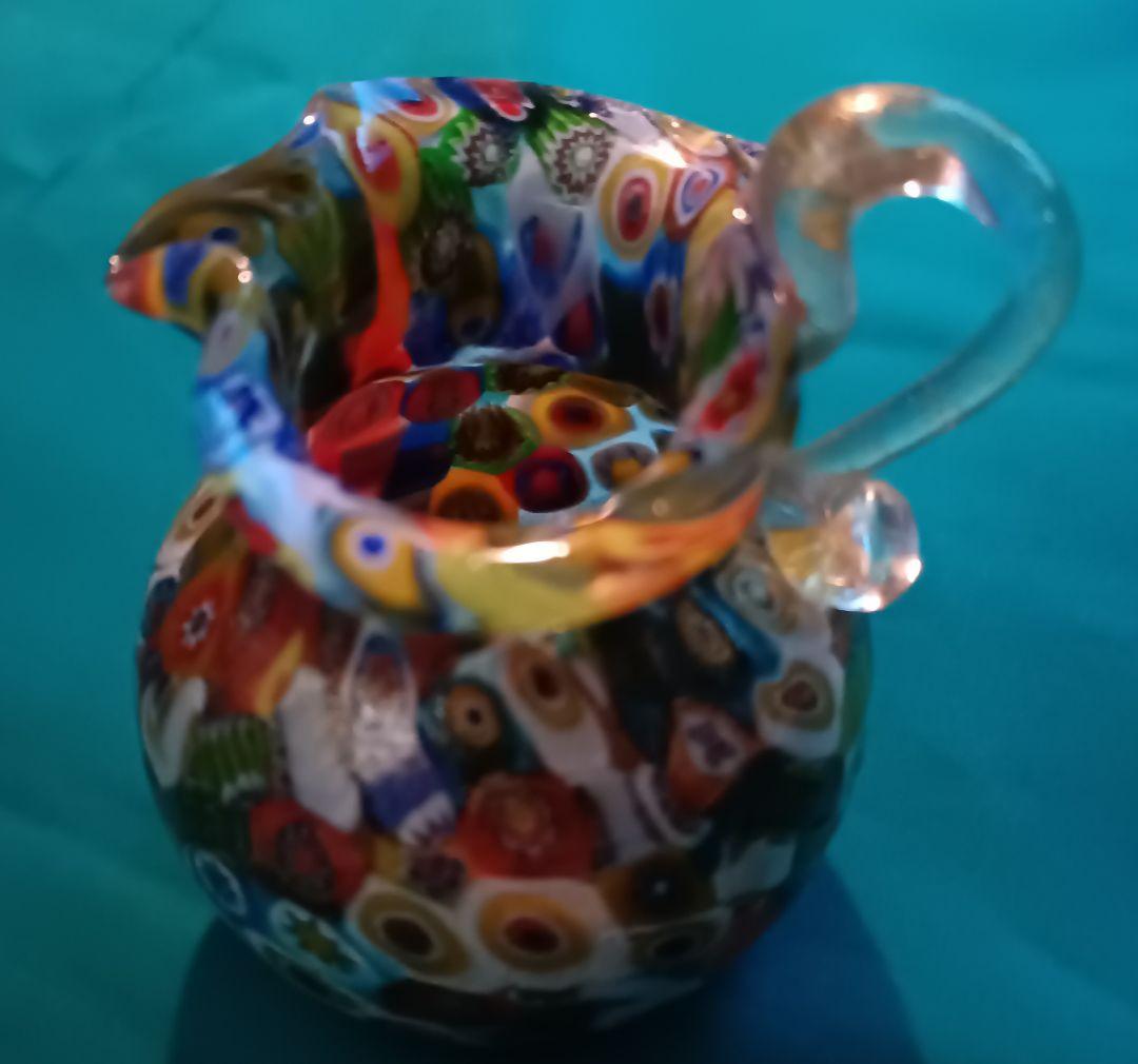 ベネチアンガラス　ムラノガラス　ミルフィオリ　インテリア　置物