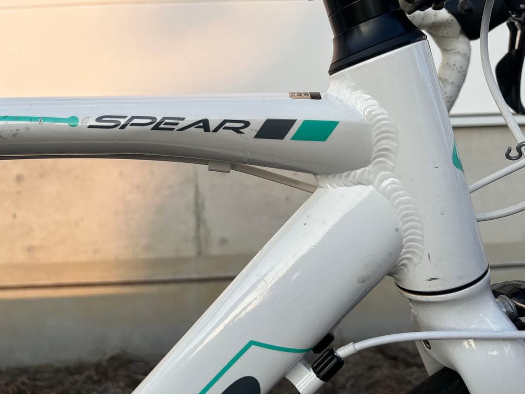 SPEAR SPR-7016 Claris搭載 ロードバイク ホワイト