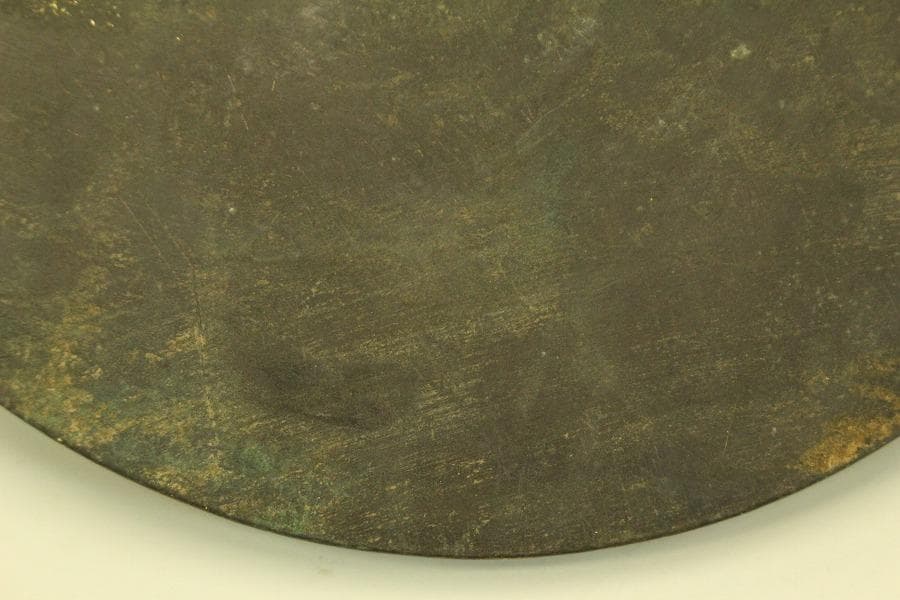 中国美術 古鏡 獣紋鏡 直径13.5cm(ZE404)