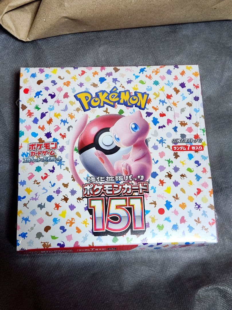 151 ポケモンカード box シュリンク付き