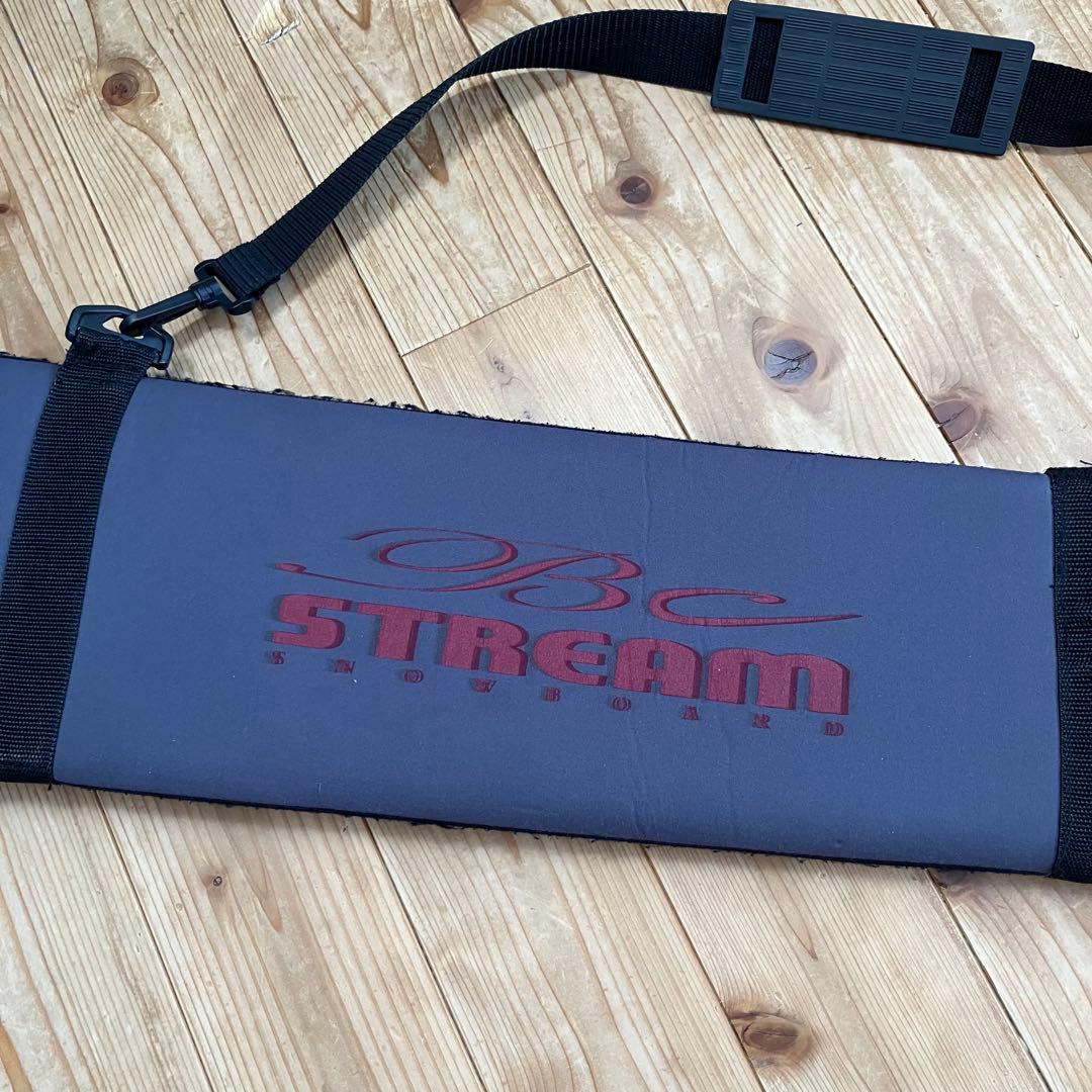 BC Stream スノーボード(約150cm)、ボードケース付