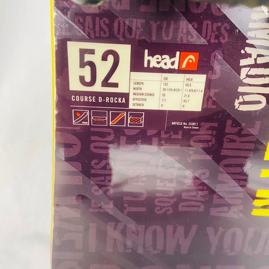 【良品】 HEAD COVRSE D-ROCKA 152cm スノーボード