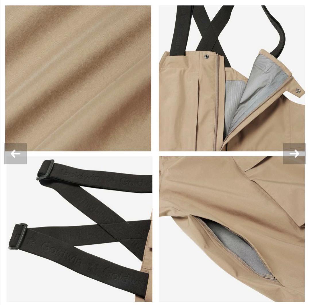 Goldwin 2025 GORE-TEX 3L Cargo Bib（Mサイズ)