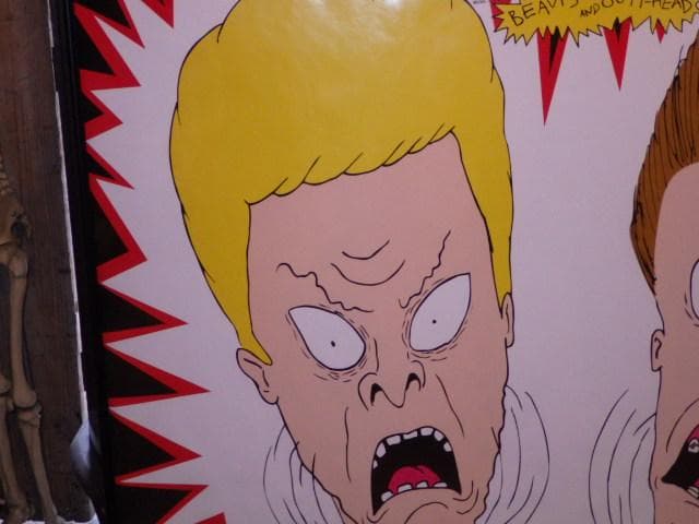 90'S★ビーバス&バットヘッド★ポスター★24★MTV★ビンテージ★USA雑貨