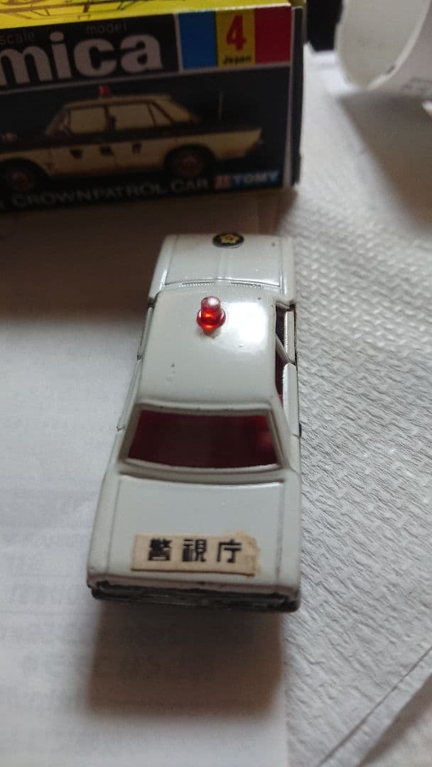 トミカ クラウンパトロールカー 4-1-4 1Dホイール 日本製 激レア