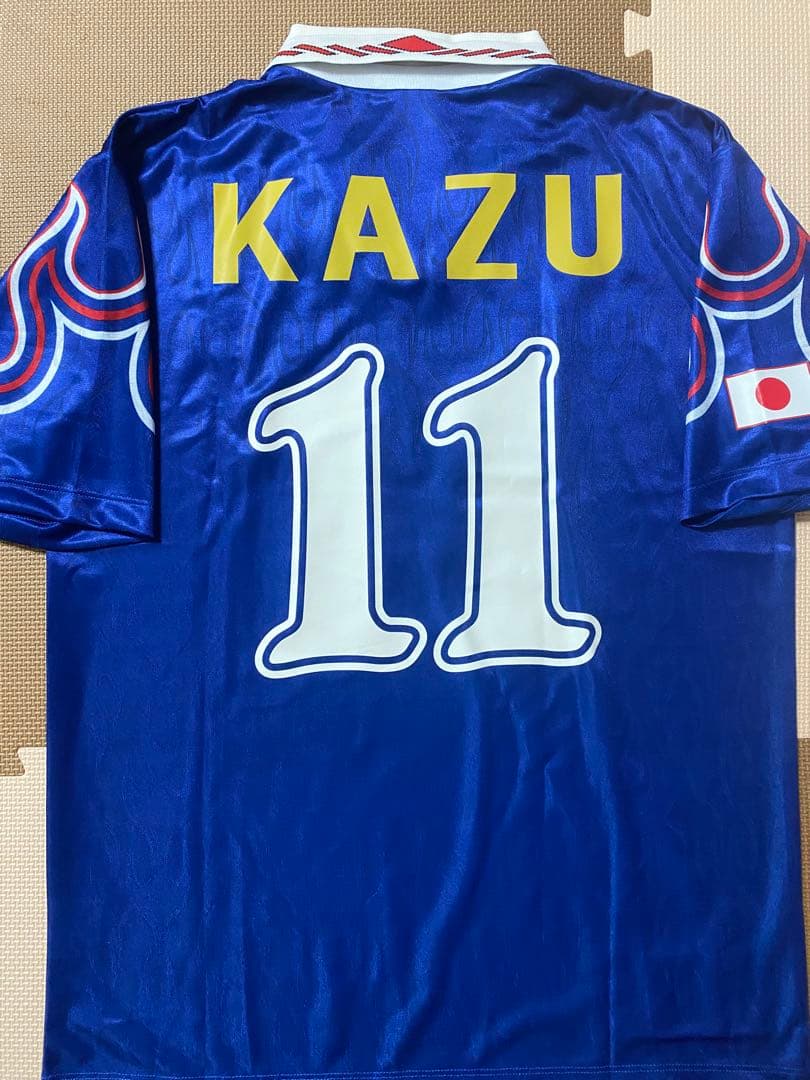 三浦知良　1997日本代表　ユニフォーム　Oサイズ　カズ　adidas