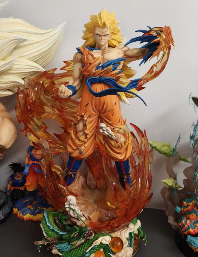 ドラゴンボール 孫悟空 ガレキ ガレージキット スタチューX②④⑦