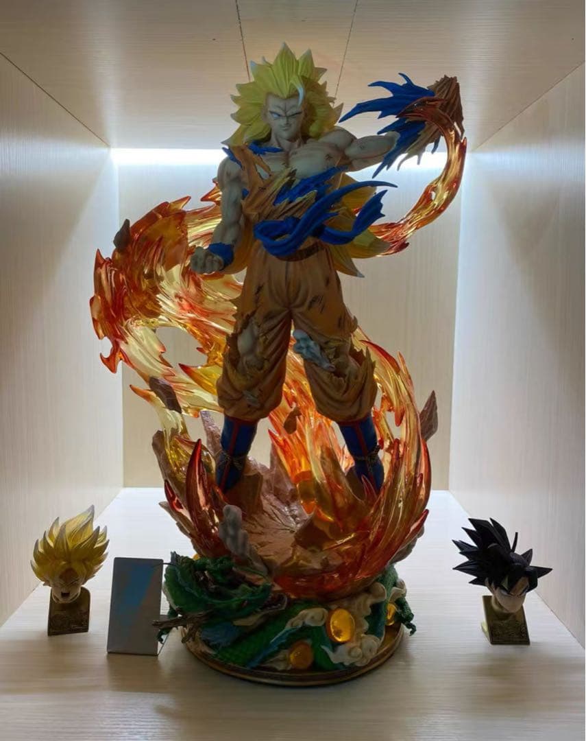 ドラゴンボール 孫悟空 ガレキ ガレージキット スタチューX②④⑦