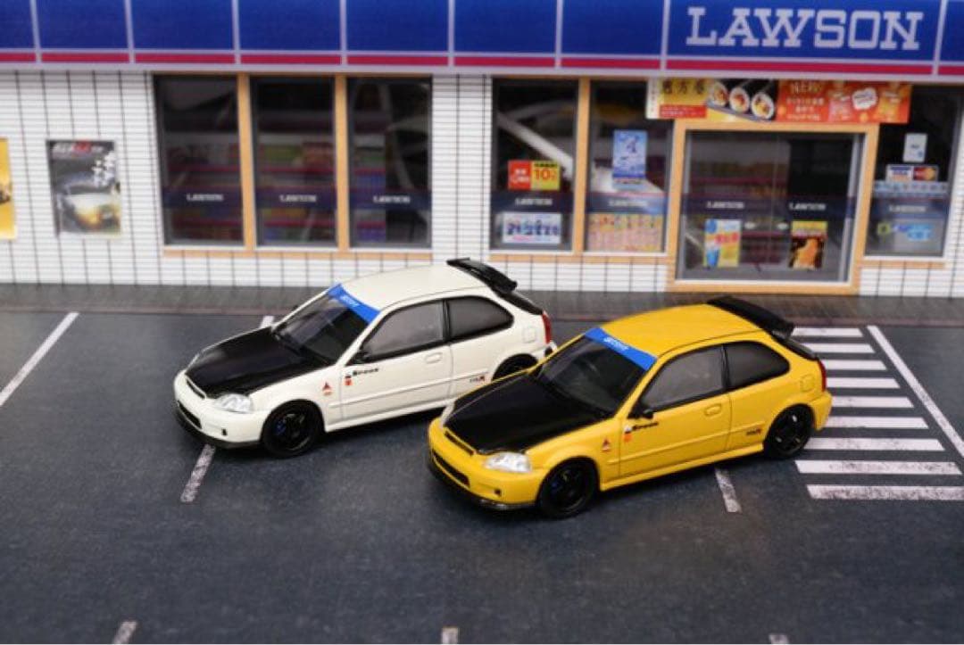 1/64 spoonコンプリートカー　シビック　 civic EK9 ホンダ