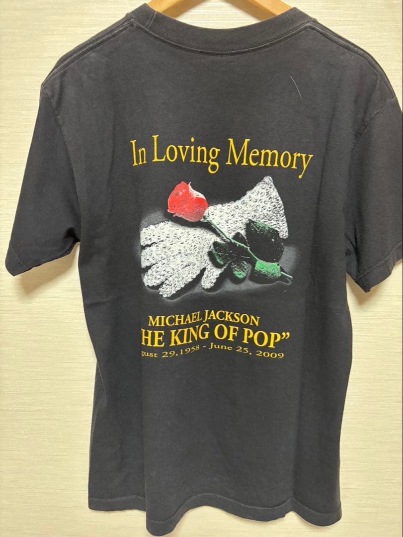 マイケルジャクソン追悼Tシャツ