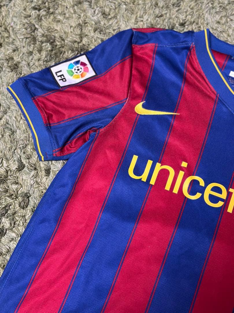 【カンプノウ購入】ナイキ バルセロナ メッシ #10 ユニフォーム