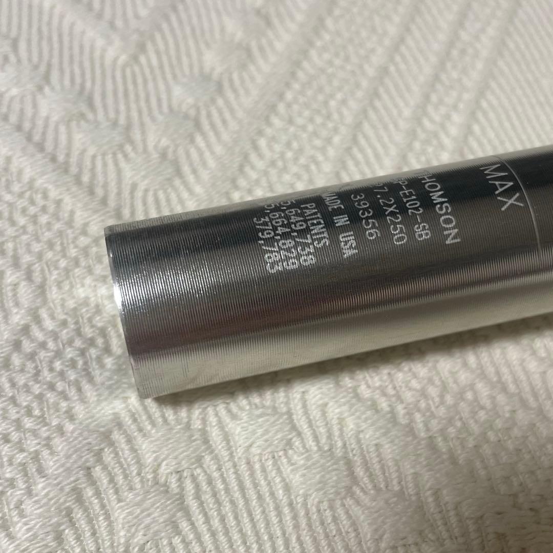 THOMSON Elite シートポスト27.2mm セットバック16mm