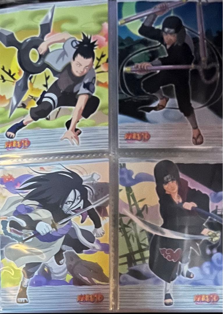入手困難‼️NARUTO-ナルト- DVD初回特典のカード フルコンプ‼️全24枚‼️