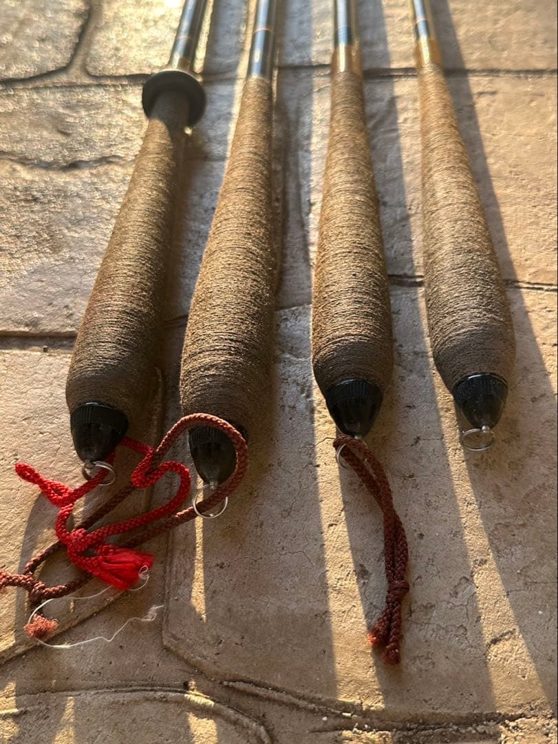 八汐 硬調 10尺 11尺 12尺 13尺　4本まとめ　ヘラ竿 ヘラブナ