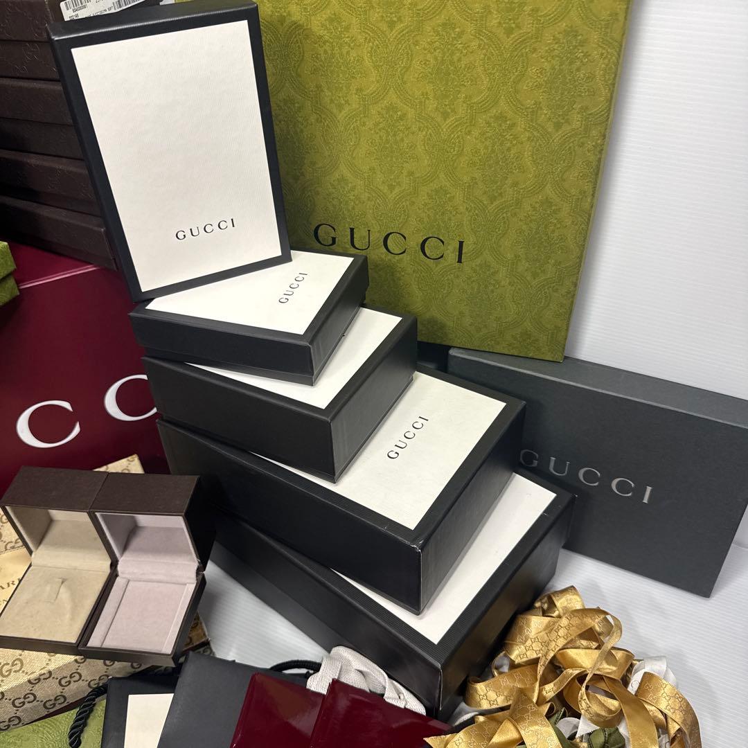 値下済GUCCI グッチ超超大量 空箱54 保存袋ショッパー 他 約80点まとめ