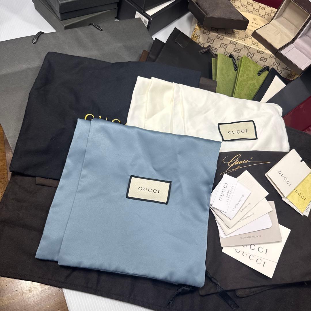 値下済GUCCI グッチ超超大量 空箱54 保存袋ショッパー 他 約80点まとめ